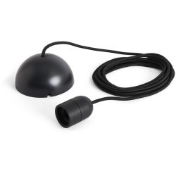 Designer-Pendellampenfassung HAY Common E27 schwarz - Material: Kunststoff - Lampenfassung