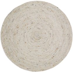 Teppich Juha Beige Stoff 160 cm 160 cm - Teppich