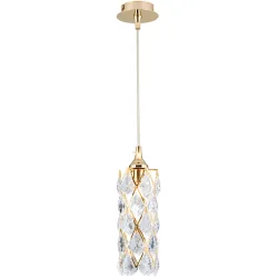 Pendellampe Rita Gold Stahl 29 cm - Pendellampe