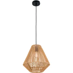 Pendellampe Jungle Schwarz Stahl 30 cm - Pendellampe