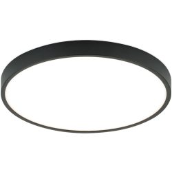 Deckenlampe Bully Schwarz Aluminium 2.4 cm - LED - Lichtfarbe: Warmweiss - Deckenlampe- LED Energiesparlampe