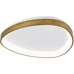Deckenlampe Charlie Aluminium 6 cm - Farbe: Altmessing - Lichtfarbe: Warmweiss - Deckenlampe