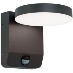 Sensorlampe Hendryk Schwarz Aluminium 12.3 cm 16 cm - Lichtfarbe: Extra warmweiss - Sensorlampe
