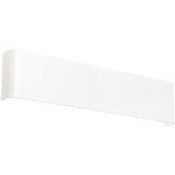 Wandlampe Accent Weiss Aluminium 41 cm 9 cm - Lichtfarbe: Warmweiss - Wandlampe
