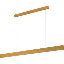 Pendellampe Gideon Aluminium 3.6 cm 8 cm - Farbe: natur - Lichtfarbe: Warmweiss - Pendellampe