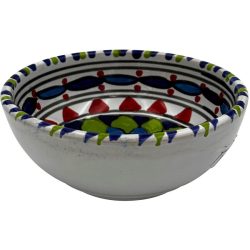 Schüssel Tunis Blau/Grün/Mehrfarbig Keramik 13 cm - Schüssel