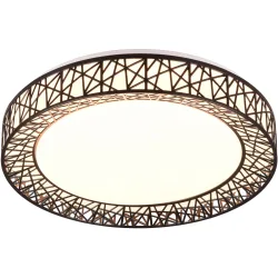 Deckenlampe Etso Schwarz Kunststoff 9 cm - LED - Deckenlampe- LED Energiesparlampe