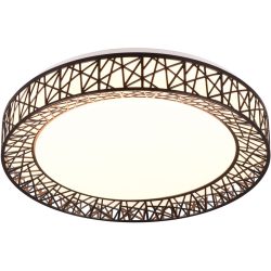 Deckenlampe Etso Schwarz Kunststoff 9 cm - LED - Deckenlampe- LED Energiesparlampe