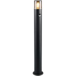 Aussenlampe Cisoo Schwarz 80 cm - Farbe: schwarz matt - Material: Aluminium-Druckguss - Aussenlampe
