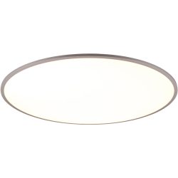 Deckenlampe Amuy Silber Metall 5 cm - Farbe: titanfarbig - LED - Deckenlampe- LED Energiesparlampe