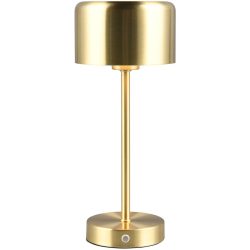 Tischlampe Feliks Gold Metall 30 cm - Farbe: messing matt - LED - Tischlampe- LED Energiesparlampe