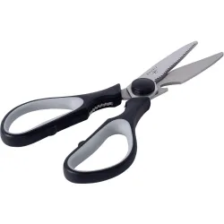 Schere Cecily Grau/Schwarz Stahl/Kunststoff 8.4 cm - Material: Kunststoff/Stahl - Schere