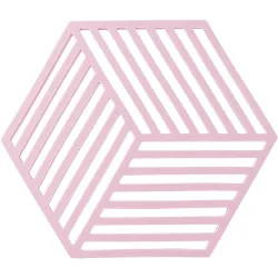 Topfuntersetzer Bernice Rosa Kunststoff - Farbe: pink - Material: Silikon - Topfuntersetzer