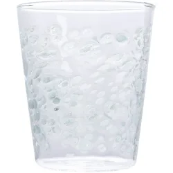 Trinkglas Laiba Grün/Transparent Glas 0.435 l - Farbe: transparent/grün - Trinkglas