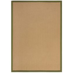 Teppich Kiria Beige/Grün Jute/Polyamid 290 cm 200 cm - Farbe: Grün, Natur - Material: Stoff - Teppich