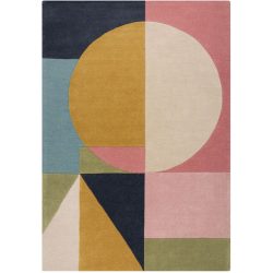 Teppich Emre Mehrfarbig Wolle 230 cm 160 cm - Teppich
