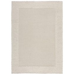 Teppich Ruen Beige Stoff 290 cm 200 cm - Farbe: Natural - Teppich