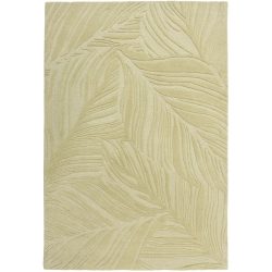 Teppich Onil Beige/Grün Wolle 230 cm 160 cm - Farbe: Sage, Natur - Teppich