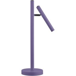 Tischlampe Streak Lila Metall 15 cm 50 cm - Farbe: violett - LED - Lichtfarbe: Extra warmweiss - Tischlampe- LED Energiesparlampe