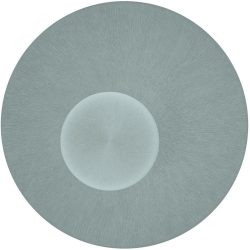 Deckenlampe Stella Silber Metall 45 cm 4 cm - Farbe: Aluminium eloxiert - LED - Lichtfarbe: Extra warmweiss - Kaltes Tagesweiss - Deckenlampe- LED