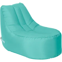 Mr. Ezy, Mr. Ezy - Aufblasbarer Sessel – per KNOPFDRUCK, 120cm, Türkisblau