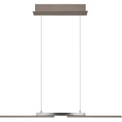 Pendellampe More Bronze Metall 87 cm 200 cm - LED - Lichtfarbe: Extra warmweiss - Helles Neutralweiss - Pendellampe- LED Energiesparlampe