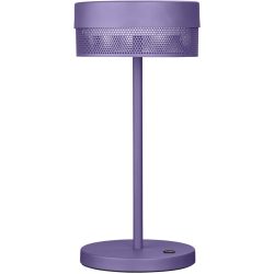 Tischlampe Mesh Lila Metall 14.5 cm 30 cm - Farbe: violett - LED - Lichtfarbe: Extra warmweiss - Tischlampe- LED Energiesparlampe