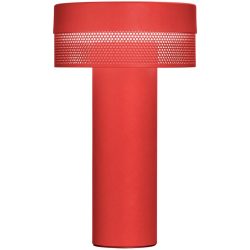 Tischlampe Mesh Orange Metall 14.5 cm 24 cm - Farbe: peach - LED - Lichtfarbe: Extra warmweiss - Tischlampe- LED Energiesparlampe