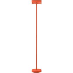 Stehlampe Mesh Orange Metall 16 cm 120 cm - Farbe: peach - LED - Lichtfarbe: Extra warmweiss - Stehlampe- LED Energiesparlampe