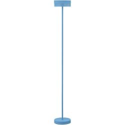 Stehlampe Mesh Blau Metall 16 cm 120 cm - Farbe: Pastellblau - LED - Lichtfarbe: Extra warmweiss - Stehlampe- LED Energiesparlampe