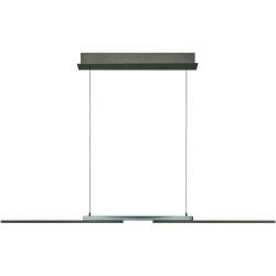 Pendellampe More Bronze Metall 130 cm 200 cm - LED - Lichtfarbe: Extra warmweiss - Helles Neutralweiss - Pendellampe- LED Energiesparlampe