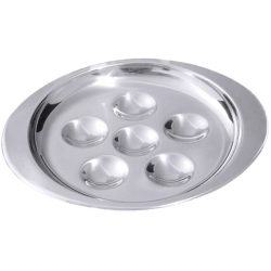 Servierplatte Contacto Bander Silber Edelstahl 18 cm 18 cm - Servierplatte