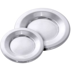 Untersetzer Contacto Bander Silber Edelstahl 14 cm - Untersetzer