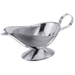 Sauciere Contacto Bander Silber Edelstahl 24 cm 11.5 cm 0.45 l - Sauciere