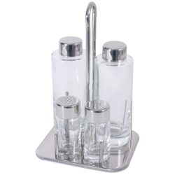 Contacto Bander Silber Edelstahl 12 cm 21.5 cm - Menage