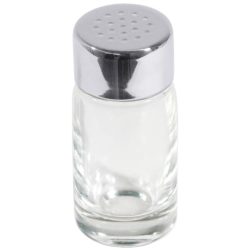 Salzstreuer Contacto Bander Silber Glas 3.5 cm 8 cm 3.5 cm - Salzstreuer