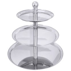 Etagère Contacto Bander Silber Edelstahl 49 cm - Etagère