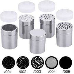 Contacto Bander Silber Metall/Kunststoff 0 cm 9.5 cm - Salz- und Pfefferstreuer-Set