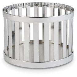 Aps Silber Metall 15 cm 10.5 cm - Farbe: chrom - Servierkorb