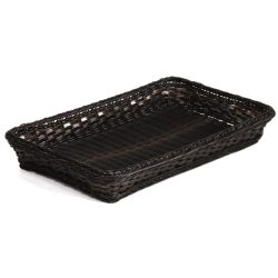 Aps Schwarz/Braun Kunststoff/Edelstahl 10.5 cm - Material: Polypropylen, mit Edelstahldraht im Rand - Servierkorb
