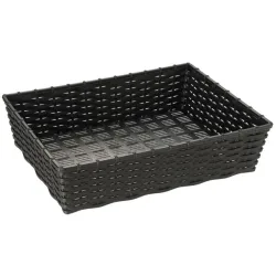 Korb Aps Schwarz Kunststoff 10 cm - Material: Polypropylen - Korb