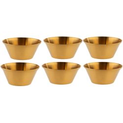 Schälchen-Set Aps Gold Edelstahl 6 cm 2.5 cm - Schälchen-Set