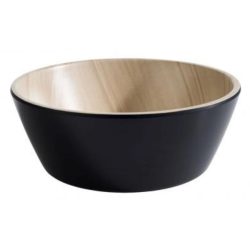 APS Schüssel Frida Silber Kunststoff 20 cm 7.5 cm - Farbe: Schwarz - Material: Melamin - Schüssel