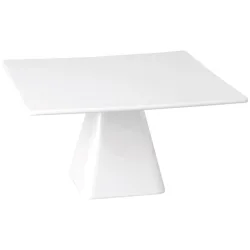APS Servierplatte Casual Weiss Holzwerkstoff 31 cm 31 cm - Material: Melamin beschichtete Spanplatte - Servierplatte