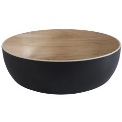 APS Schale Frida Schwarz Kunststoff 30 cm 9.5 cm - Material: Melamin - Schale