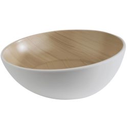 APS Schale Frida Weiss Kunststoff 21.5 cm 8.5 cm - Material: Melamin - Schale
