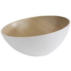APS Schale Frida Weiss Kunststoff 28.5 cm 14 cm - Material: Melamin - Schale