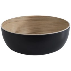 APS Schale Frida Schwarz Kunststoff 21.5 cm 7.5 cm - Material: Melamin - Schale