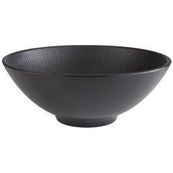 APS Schale Nero Schwarz Kunststoff 24 cm 9 cm - Material: Melamin - Schale