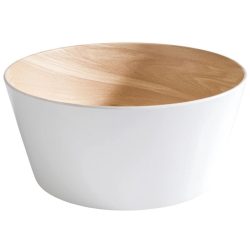 APS Schüssel Frida Weiss Kunststoff 22 cm 10.5 cm - Material: Melamin - Schüssel